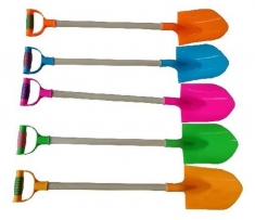Strandschep Plastic 81cm Assorti