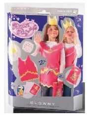 Clown Prinses Partyset voor 2 Personen voor Carnaval