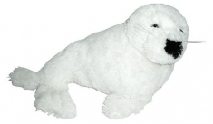 Pluche Zeehond Wit 24 cm