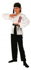 Clown Kinderkostuum Karate 7-9 jaar