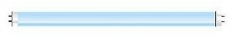 Plus UV-Lamp Recht Plus Scherfvrij Blauw 368 Nm 15 Watt 18" 45 cm T8