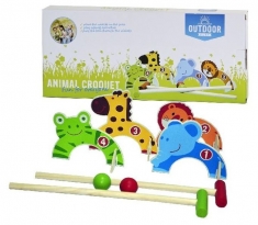 Outdoor Play Dieren Croquet Set