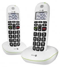 Doro Phone Easy 110 Duo Big Button Care Dect Telefoon Wit