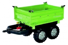 Rolly Toys 121502 RollyMega Trailer Deutz Groen