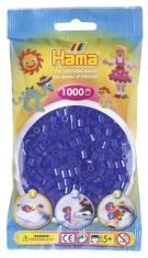 Hama Strijkkralen Hama 1000 Stuks Blauw Neon