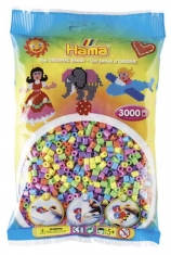 Hama Strijkkralen 3000 Stuks Pastel