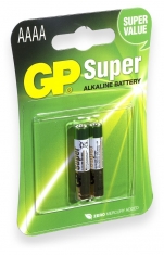 GP GPB1020 Batterij Super Alkaline AAAA 2stuks