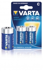 Varta 4914/2b Batterij Alkaline C/lr14 1,5 V High Energy 10 blisters