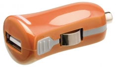 Valueline Vlmp11950o Usb-autolader Usb A Female - 12v-autoaansluiting Oranje