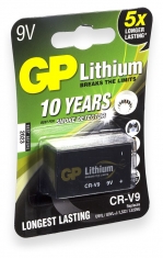 Gp GP-CR9VC1 Lithium Lr22 Batterij 9 V 1-blister