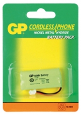Gp ACCU-T436 Batterijpack Dect Telefoons Nimh 2,4 V 400 Mah