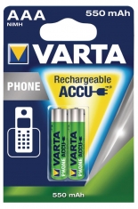 Varta VARTA-58397 Phone Power Accu Hr03 550 Mah Bls 2