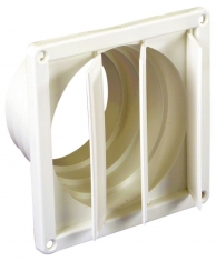 Scanpart Muurrooster 0790000005 100-130mm Wit