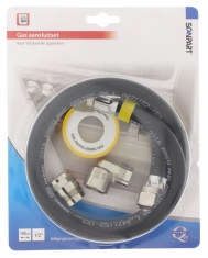 Scanpart 1104010003 Gas Aansluit Set 1/2" 100cm