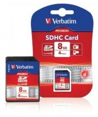 Verbatim VB-SDHC10-08G Sdhc-kaart 8 Gb Class 10