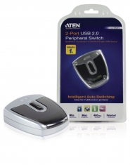 Aten AT-US221 2-poorts Usb 2,0 Peripheral Schakelaar
