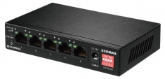 Edimax ES-5104PH V2 Netwerk Schakelaar 10/100 Mbit