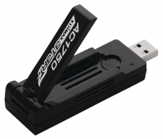 Edimax EW-7833UAC Draadloze Usb-adapter Ac1200 Wi-fi Zwart