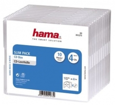Hama 51273 CD Slim Box 4 10 Pak
