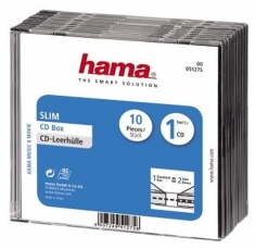 Hama 51275 CD Slim Box 10 Pak