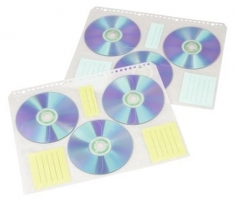 Hama 49835 CD Index Bladen voor 60 CD/DVD's