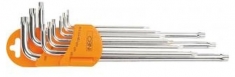 Neo Tools Torxset, T10-t50, Magnetisch, S2 Staal