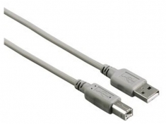 Hama USB Verbindings Kabel Type AB 5 Mtr Ip10