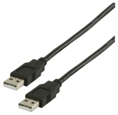 Valueline Vlcp60000b20 Usb 2,0 Usb A Male - Usb A Male Kabel 2,00 M Zwart