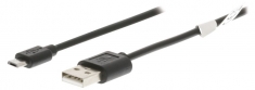 Valueline VLCT60500B10 Usb 2,0 Usb A Male - Usb Micro B Male Kabel 1,00 M Zwart