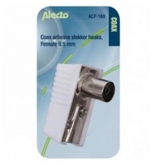 Alecto ACP-160 Coax Plug Haaks Female