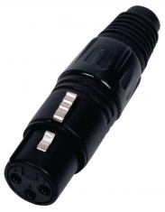 HQ HQm-1302 bb Xlr 3p Connector Vrouwelijk