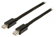 Valueline Vlcp37500b30 Mini Displayport Kabel Mini Displayport Male - Mini Displayport Male 3,00