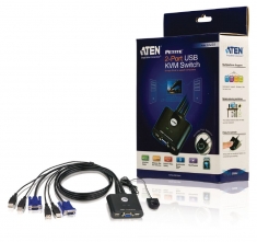 Aten At-cs22u-at 2-poorts Usb Kvm Schakelaar