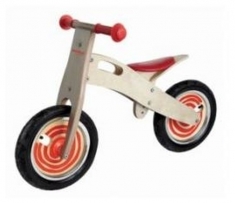 Simply for Kids Houten Loopfiets Rood