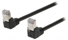 Valueline VLCP85127B100 Cat5e Sf/utp Netwerkkabel Rj45 (8/8) Male - Rj45 (8/8) Male 10,0 M Zwart