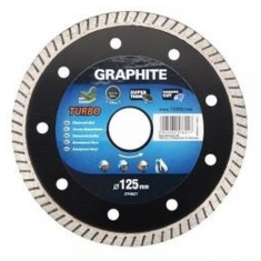 Graphite 57H620 Diamantschijf 115x22x6,0x1,3mm, Turbo Super Dun, MPA EN13236