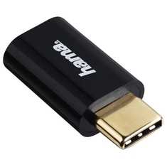 Hama USB-C-adapter USB 2.0 USB-C-stekker  ? Micro-USB-koppeling 480 Mbit/s