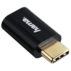 Hama USB-C-adapter USB 2.0 USB-C-stekker  ? Micro-USB-koppeling 480 Mbit/s