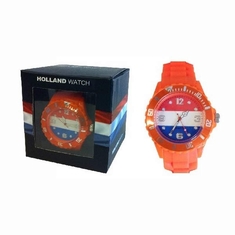 Horloge Oranje Medium