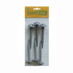 Campking 6x Grondzeilpen 10cm