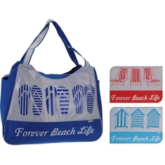 Strandtas Forever Beach Life 53x43x26 cm Assorti