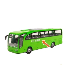 City Die-Cast Travel Bus Groen