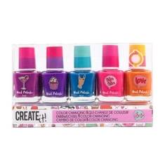 Create It Color Changing Nagellak 5 Stuks