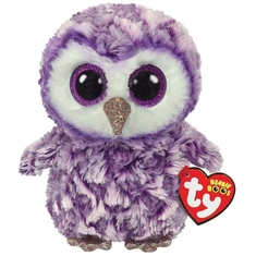 TY Beanie Boo's Knuffel Uil Moonlight 24 cm