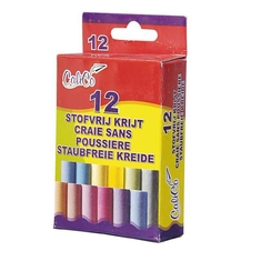 Schoolbord Krijtjes Kleur 12 Stuks