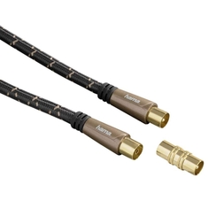 Hama Antennekabel Coax Metaal Verguld 3m 120dB 5sterren