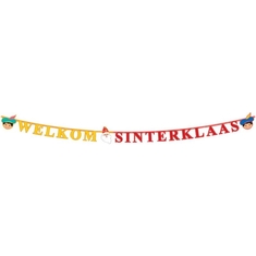 Sint en Piet Letterbanner