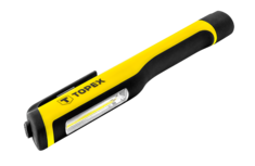 Topex LED Zaklamp COB LED 3w-150Lummen COB LED Magnetisch Soft Rubber Afgewerkt