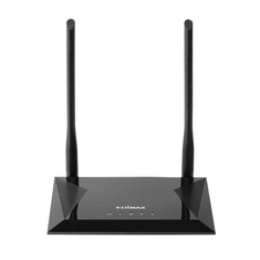 Edimax BR-6428NS V5 Draadloze Router N300 2.4 Ghz 10/100 Mbit / 10 Gigabit Zwart