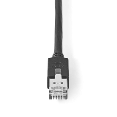 Nedis CCBW85210AT100 Cat 6 F/utp-netwerkkabel Rj45 (8p8c) Male - Rj45 (8p8c) Male 10 M Antraciet